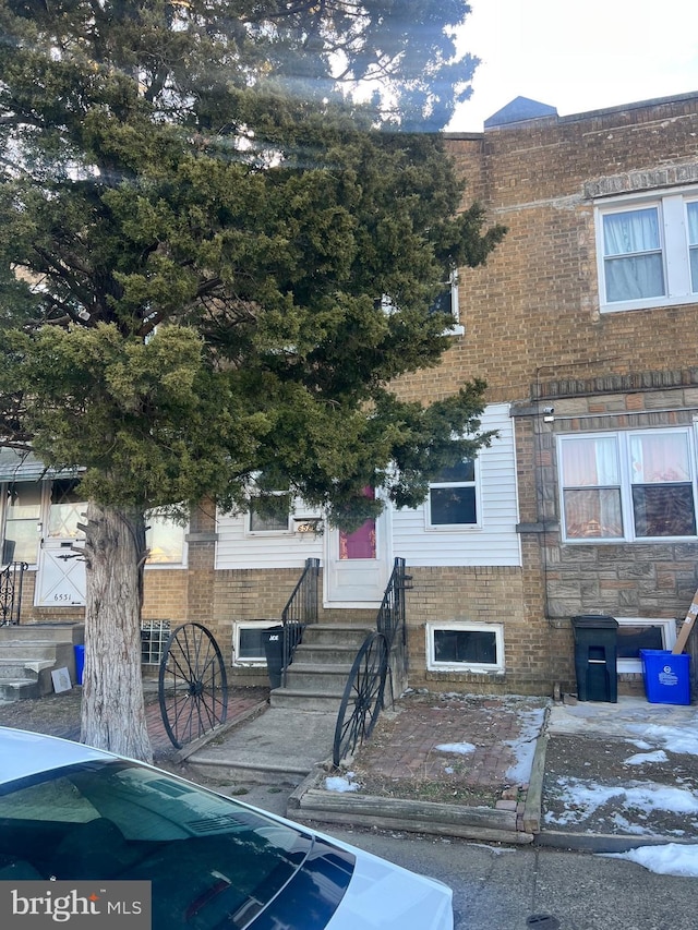 view of townhome / multi-family property