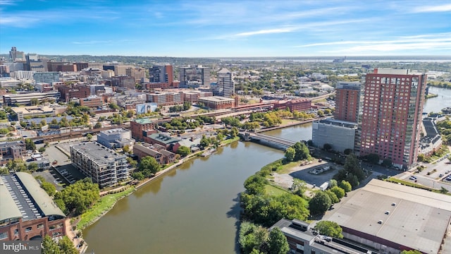 105 Christina Landing Dr Unit 905, Wilmington, DE 19801 - drone / aerial view with a water view