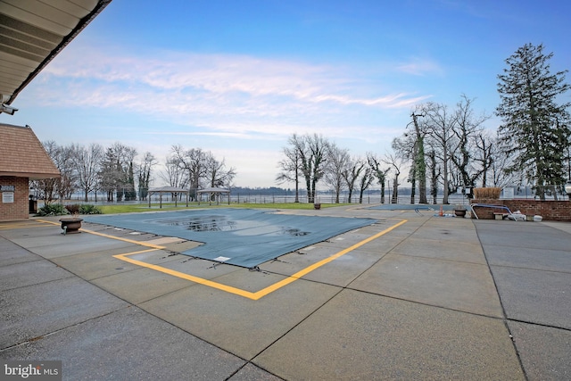 view of pool