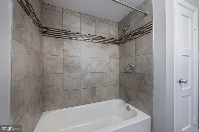 bathroom featuring tub / shower combination