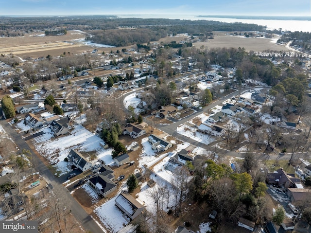 drone / aerial view