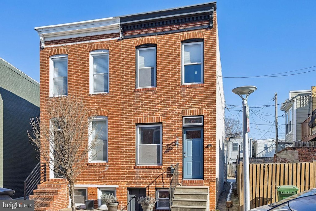 view of townhome / multi-family property