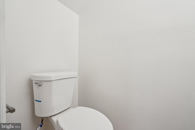 bathroom featuring toilet