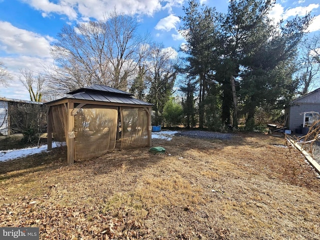 view of yard