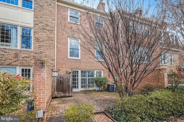 back of house featuring a patio area