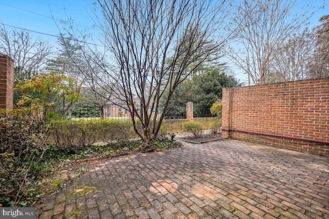 view of patio