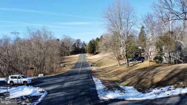 view of road