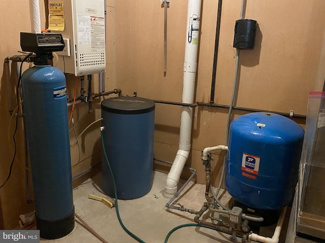 utilities with water heater