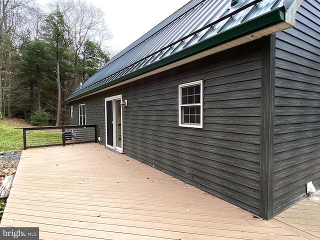 view of deck