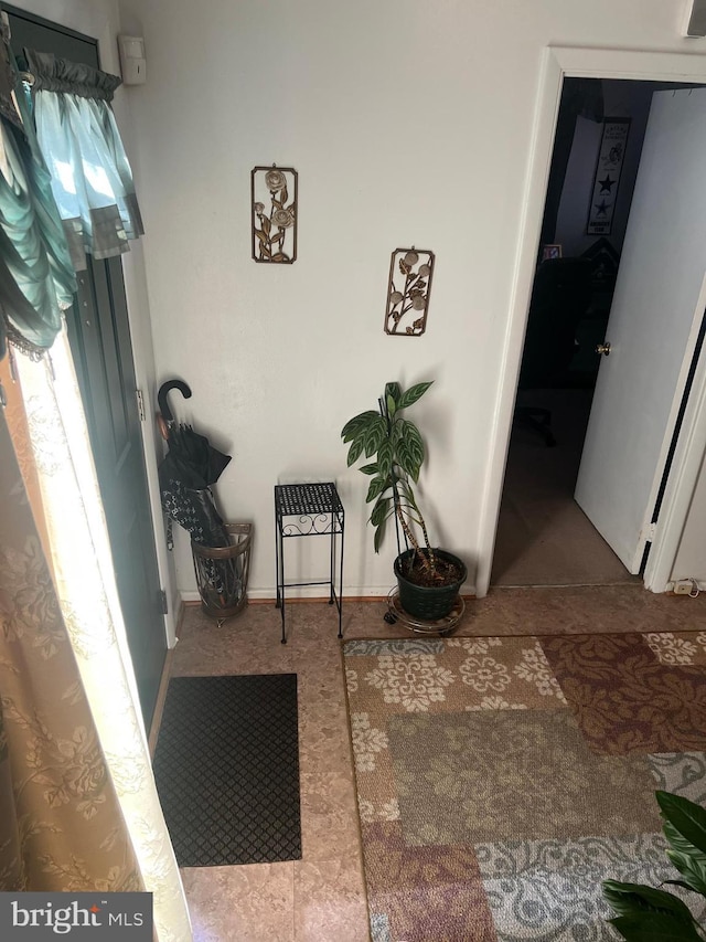 interior space featuring tile patterned floors