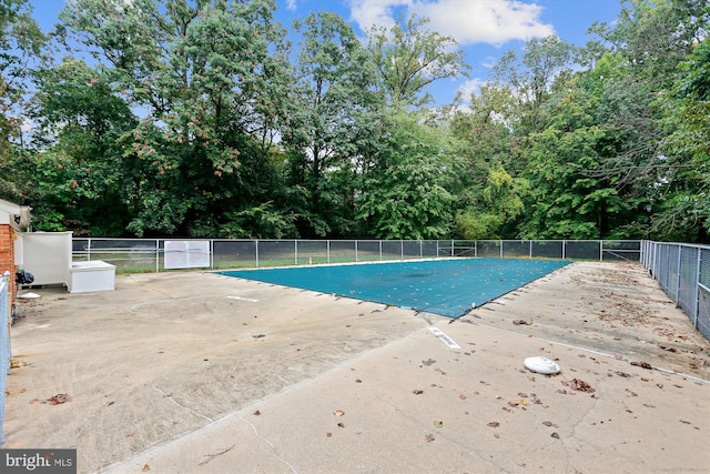 view of pool