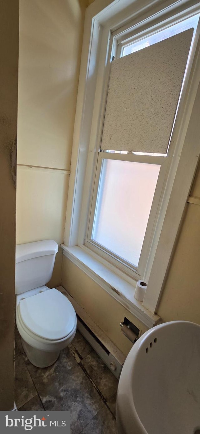 bathroom with toilet