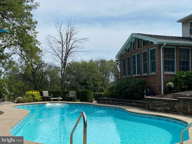 view of pool