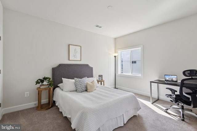 bedroom featuring carpet floors