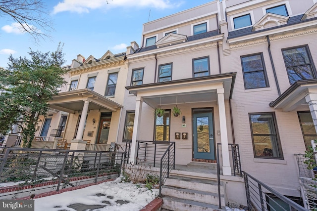 view of townhome / multi-family property