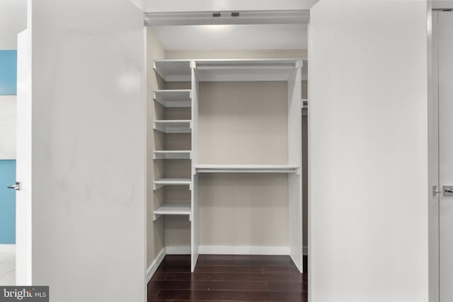 view of closet