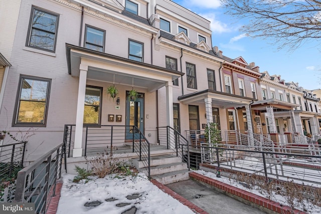 view of townhome / multi-family property