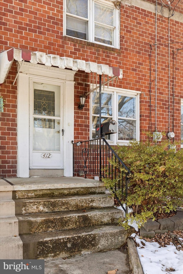 view of property entrance