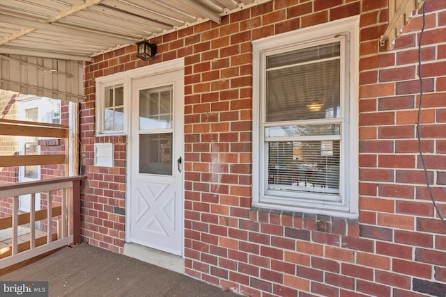 view of property entrance