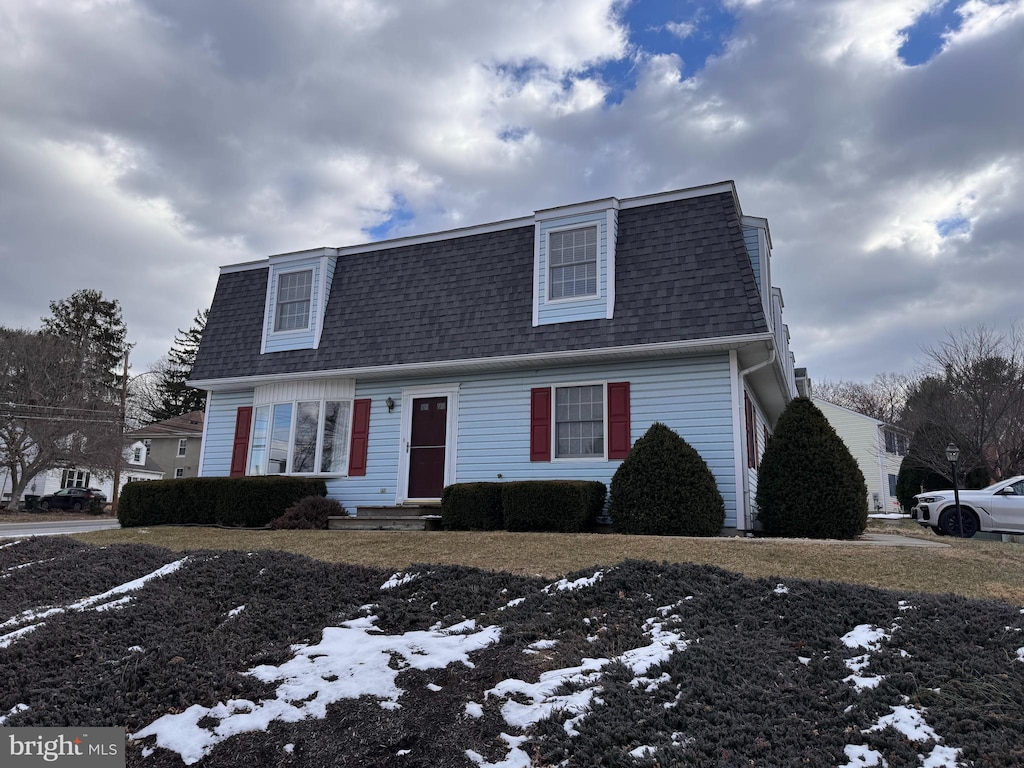 view of cape cod house