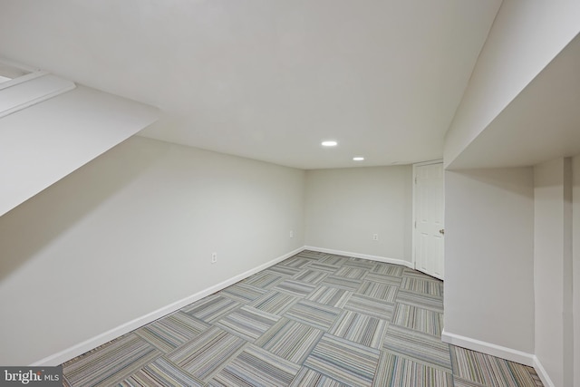 interior space with light carpet