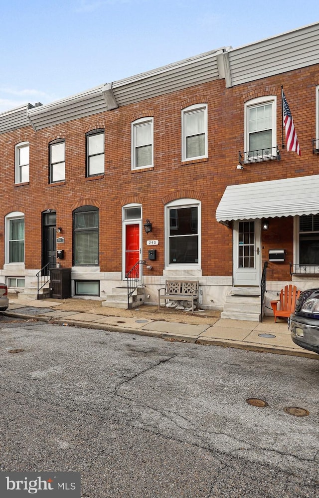 view of townhome / multi-family property