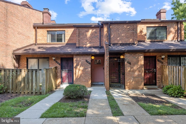 view of townhome / multi-family property