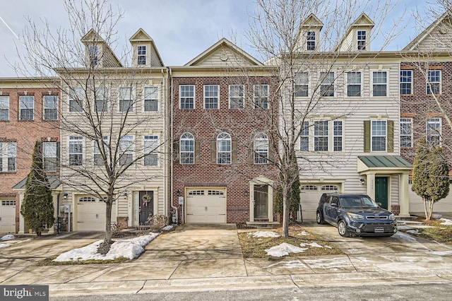 view of townhome / multi-family property