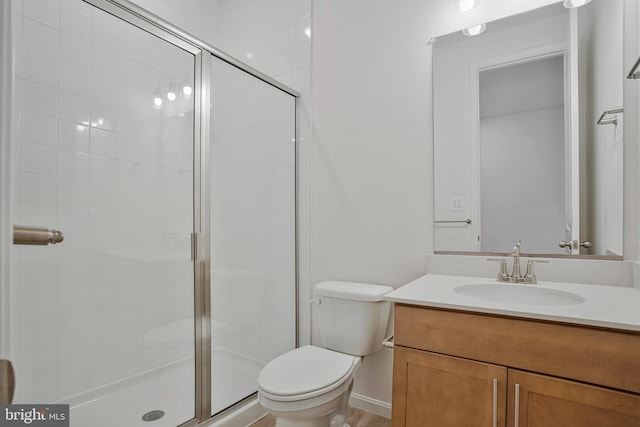 18 Aspen Dr, North East, MD 21901 - full bath with toilet, a shower stall, and vanity