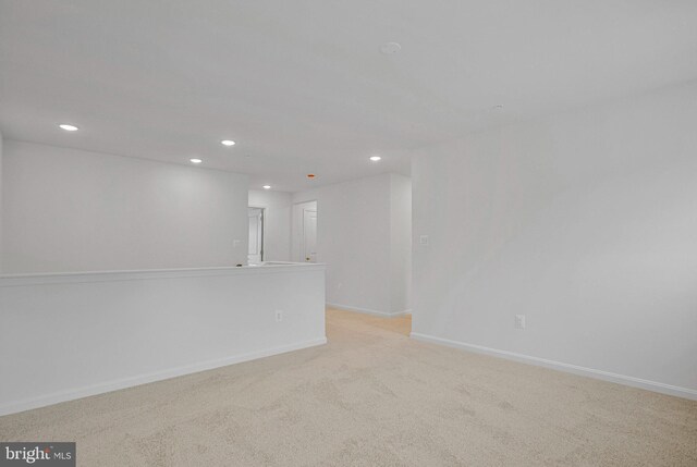 18 Aspen Dr, North East, MD 21901 - spare room with recessed lighting, light carpet, and baseboards