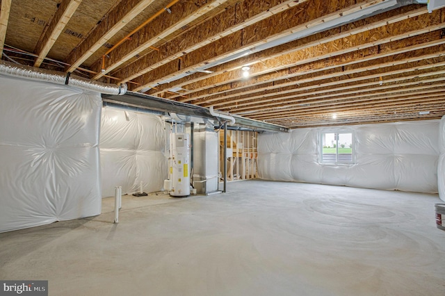 18 Aspen Dr, North East, MD 21901 - basement with water heater