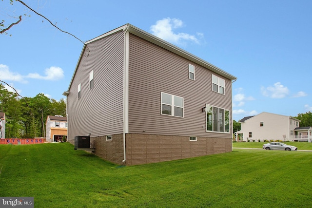 18 Aspen Dr, North East, MD 21901 - view of home's exterior featuring a yard and central AC