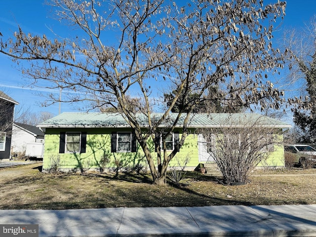 view of ranch-style house