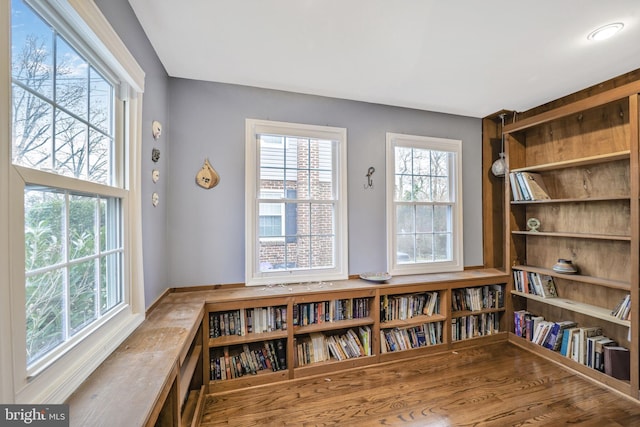 view of sitting room