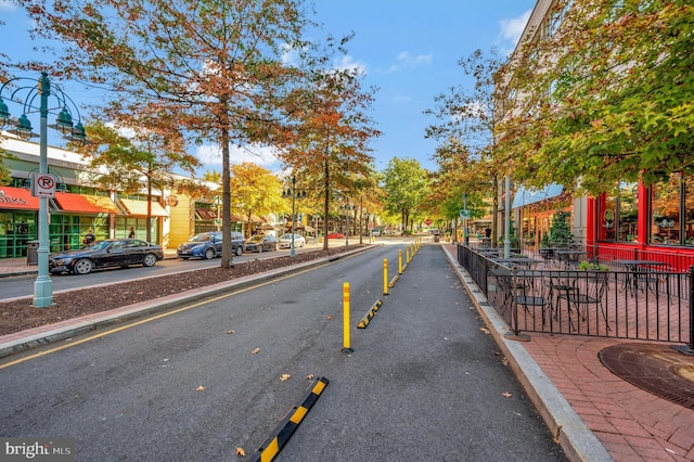 view of street