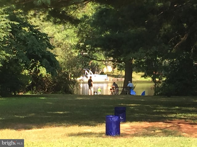 view of home's community featuring a yard