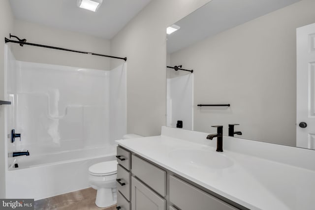 111 Jennifer Cir, Harrisburg, PA 17112 - full bathroom featuring toilet, vanity, and bathtub / shower combination
