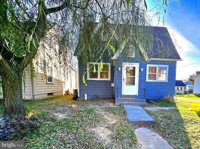 view of bungalow-style home