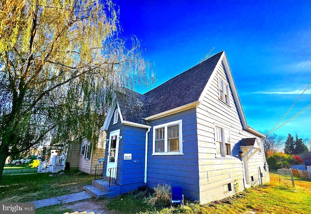 view of bungalow-style home