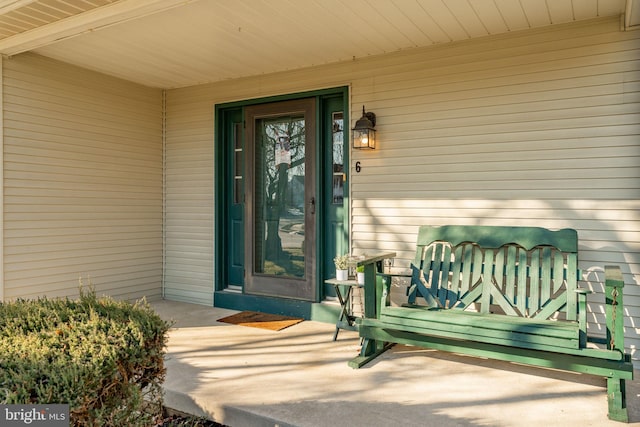 view of property entrance