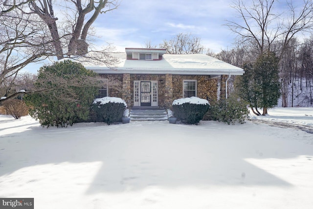 view of front of house