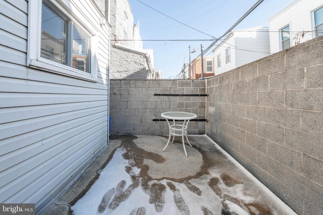 view of patio / terrace