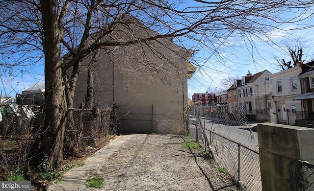 view of road