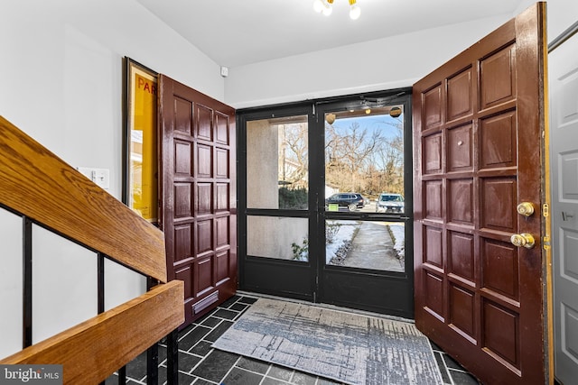 view of entrance foyer