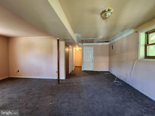 6212 8th St, Chesapeake Beach, MD 20732 - unfurnished living room with carpet and baseboards