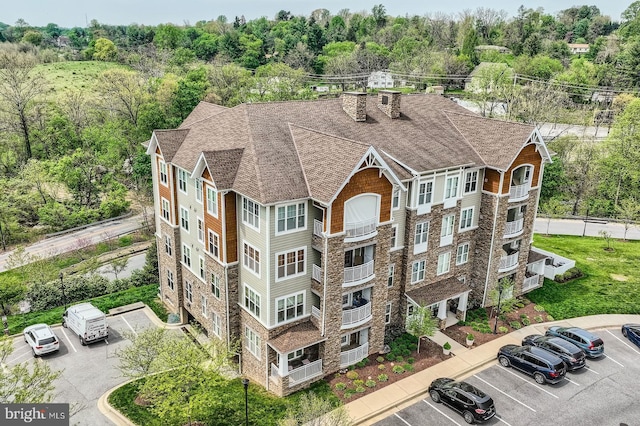 aerial view