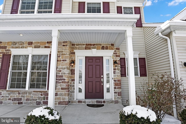 view of property entrance