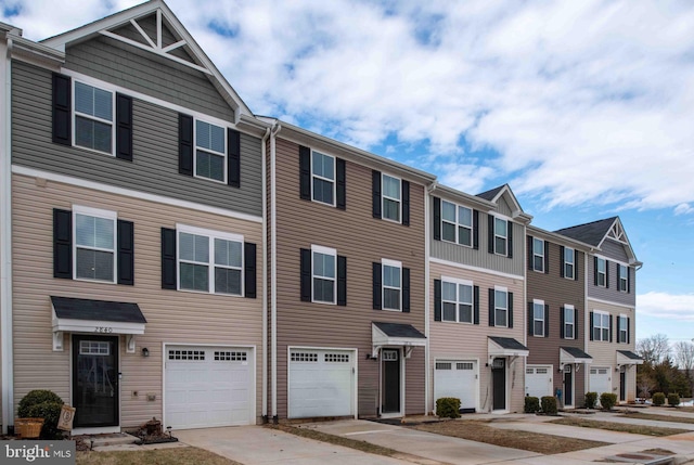 view of townhome / multi-family property