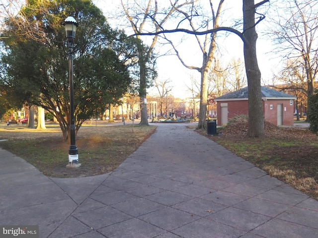 view of street