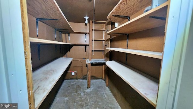 view of storage room